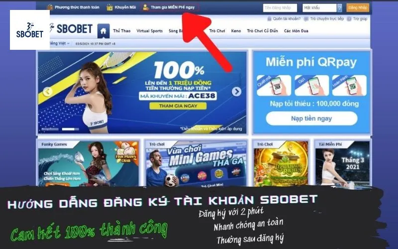 Đăng ký Sbobet
